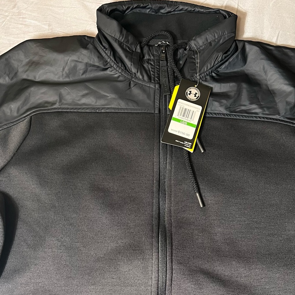 Under Armour basketball full-zipper sweater